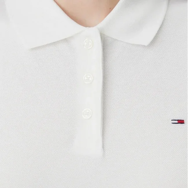 Polo Tommy Hilfiger Blanco Mujer