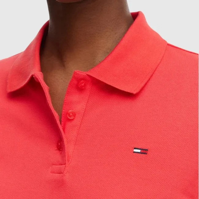 Polo Tommy Hilfiger Rojo Mujer