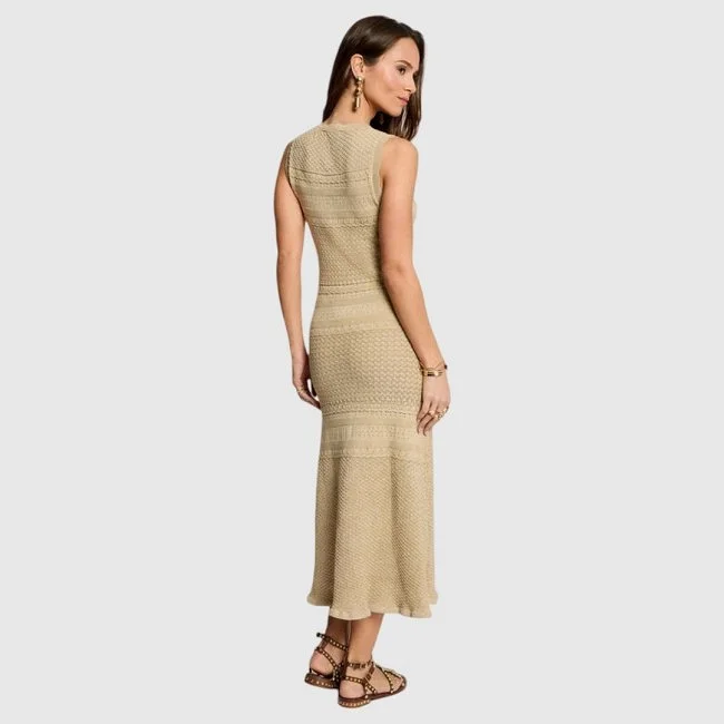 Vestido Morgan Beige Mujer