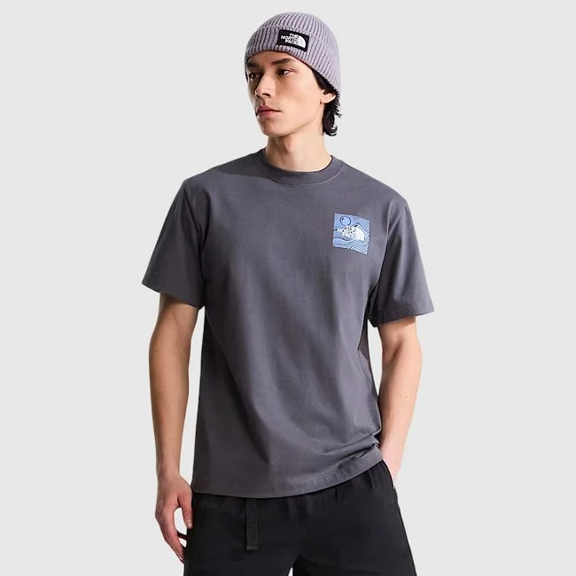 Camiseta The North Face Gris Hombre