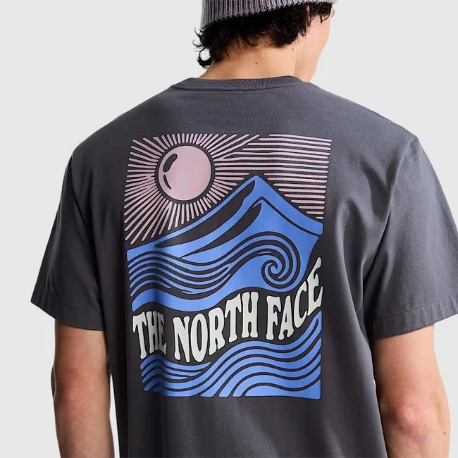 Camiseta The North Face Gris Hombre