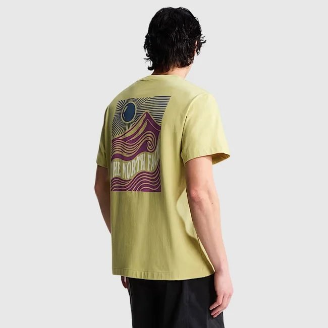 Camiseta The North Face Verde Hombre