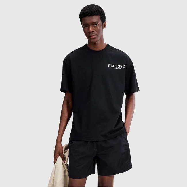 Camiseta Ellesse Negra Hombre