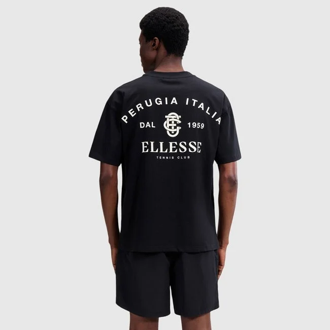 Camiseta Ellesse Negra Hombre