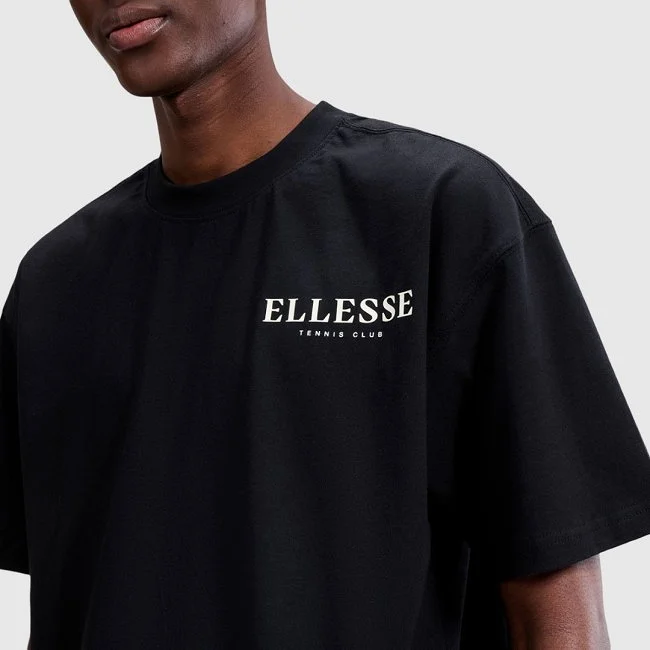 Camiseta Ellesse Negra Hombre