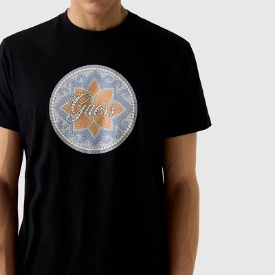Camiseta Guess Negra Hombre 2