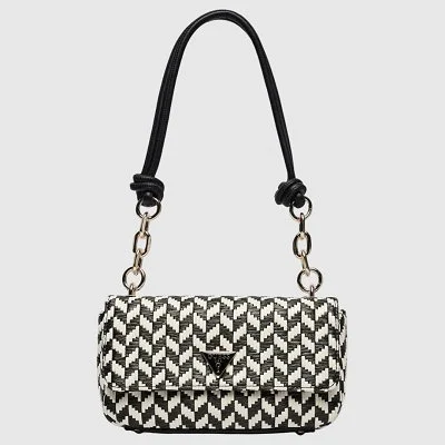 Bolso Guess Blanco y Negro...