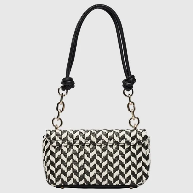 Bolso Guess Blanco y Negro Mujer