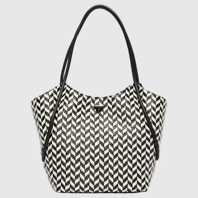 Bolso Guess Blanco y Negro... 2