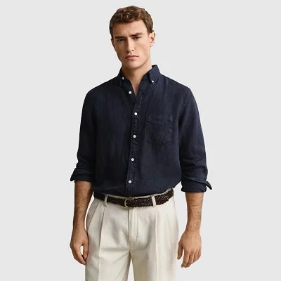 Camisa GANT Azul Marino Hombre