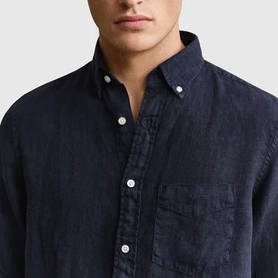 Camisa GANT Azul Marino Hombre 2