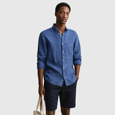 Camisa GANT Azul Hombre