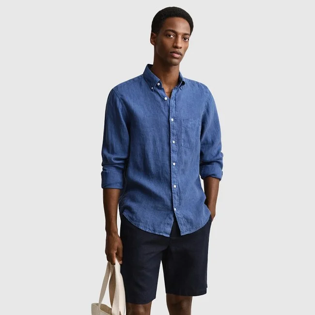 Camisa GANT Azul Hombre