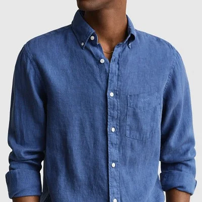 Camisa GANT Azul Hombre 2