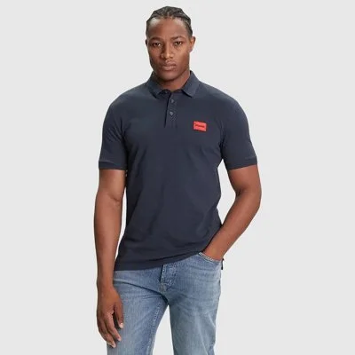 Polo Hugo Azul Marino Hombre