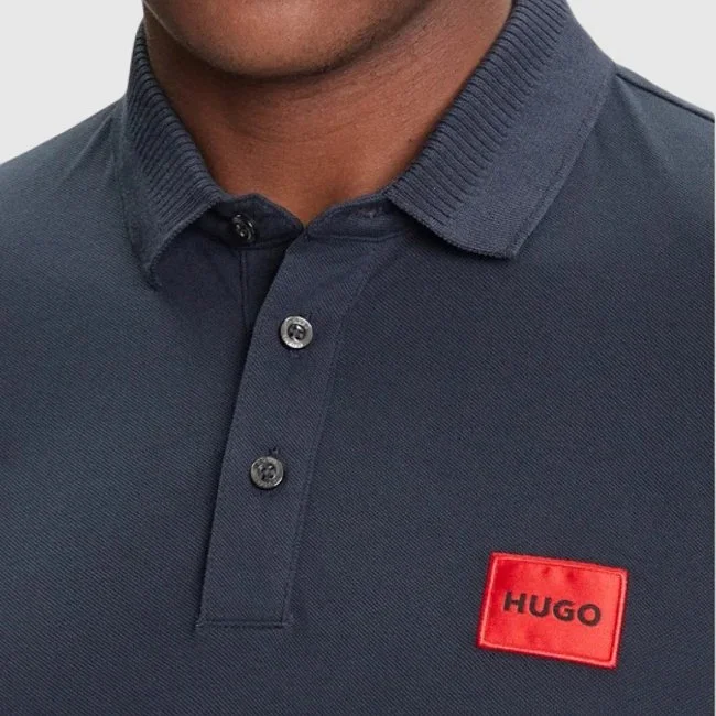 Polo Hugo Azul Marino Hombre