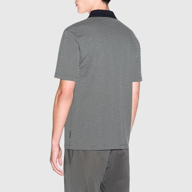 Polo Armani Exchange Negro y Blanco...