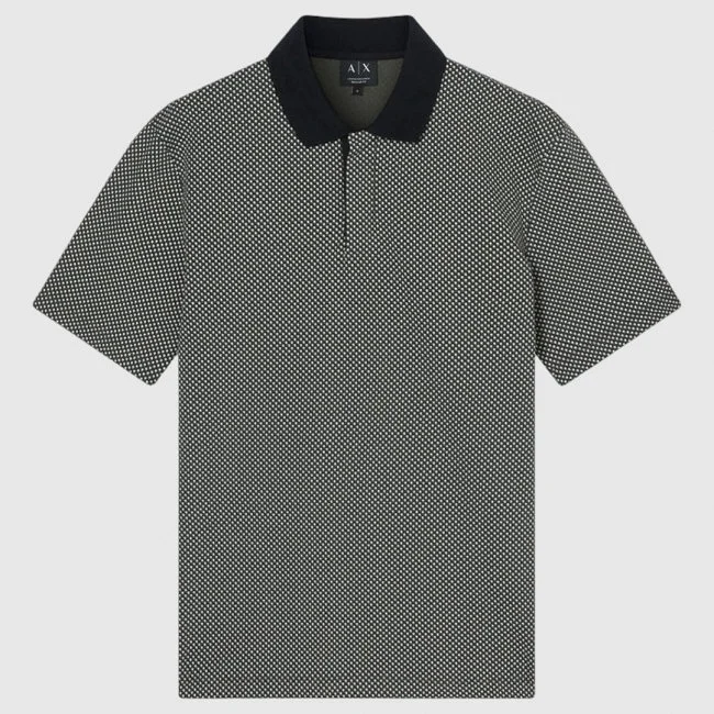 Polo Armani Exchange Negro y Blanco...