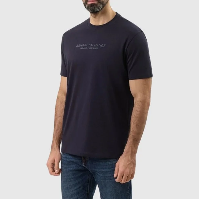 Camiseta Armani Exchange Azul Marino...