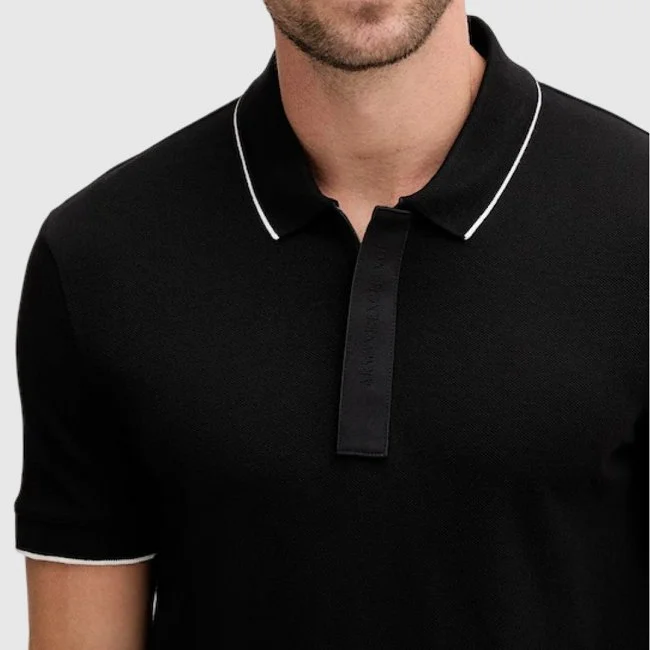 Polo Armani Exchange Negro Hombre