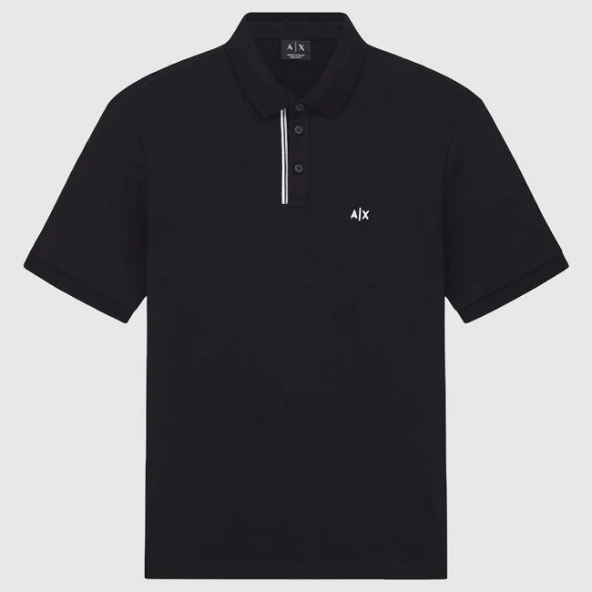 Polo Armani Exchange Negro Hombre