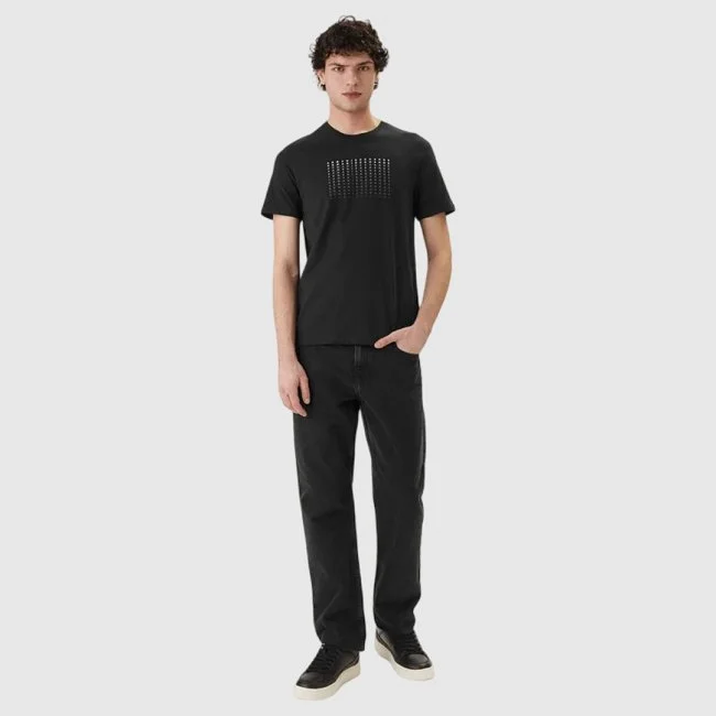 Camiseta Armani Exchange Azul Oscuro...