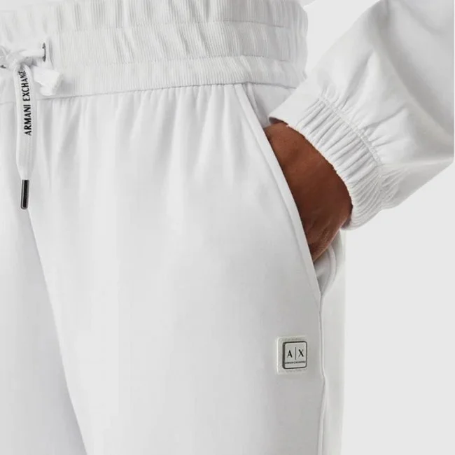 Pantalón Armani Exchange Blanco Mujer