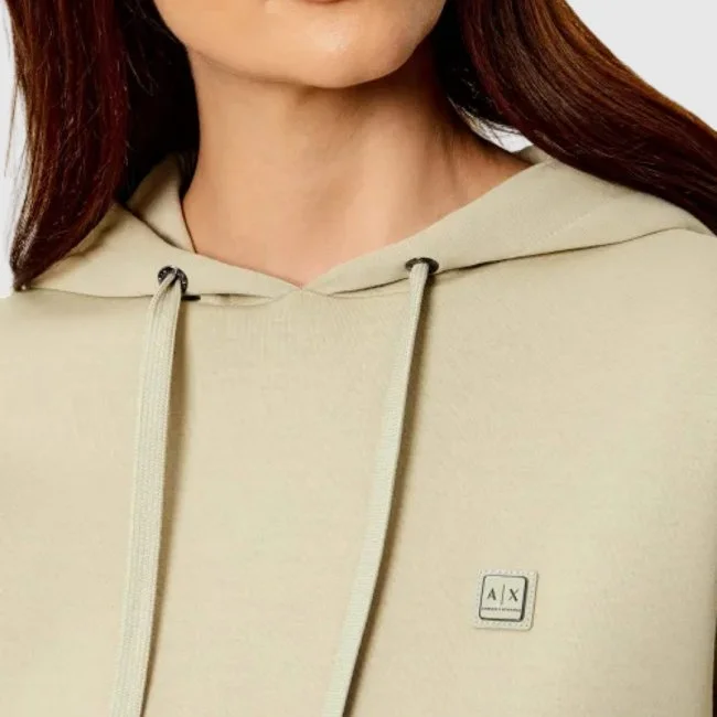 Sudadera Armani Exchange Beige Mujer