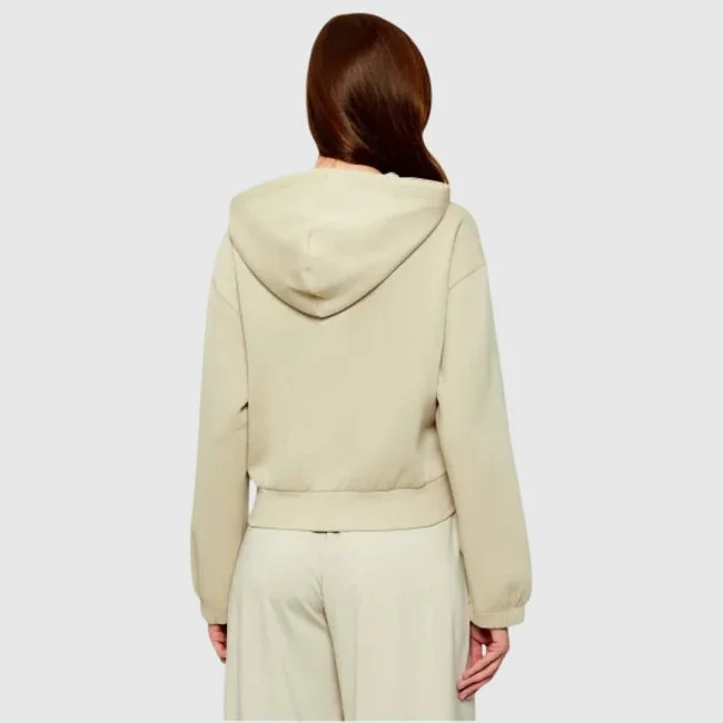 Sudadera Armani Exchange Beige Mujer