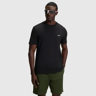 Camiseta Boss Negra Hombre