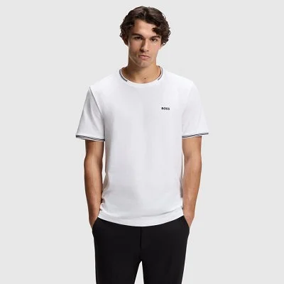Camiseta Boss Blanca Hombre