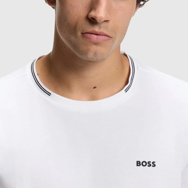 Camiseta Boss Blanca Hombre