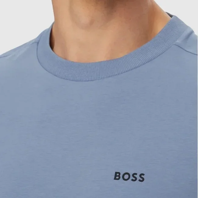 Camiseta Boss Azul Hombre
