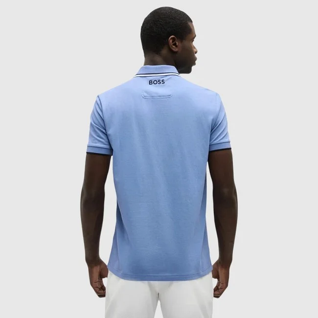 Polo Boss Azul Hombre