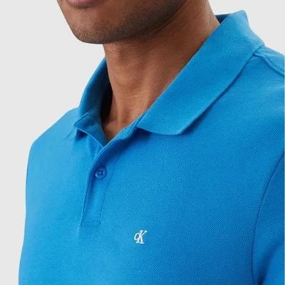 Polo Calvin Klein Azul Hombre 2
