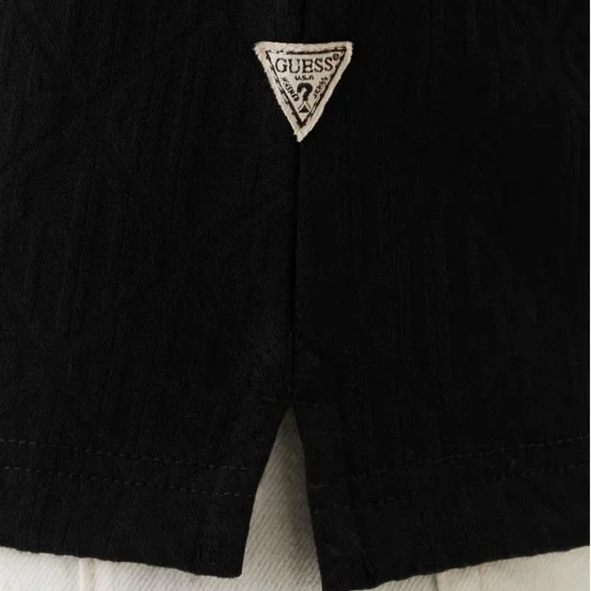 Polo Guess Negro Hombre