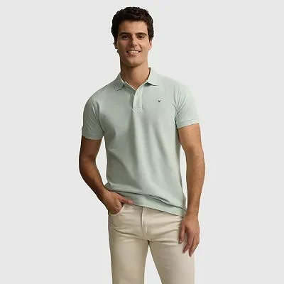 Polo Silbon Azul Claro Hombre