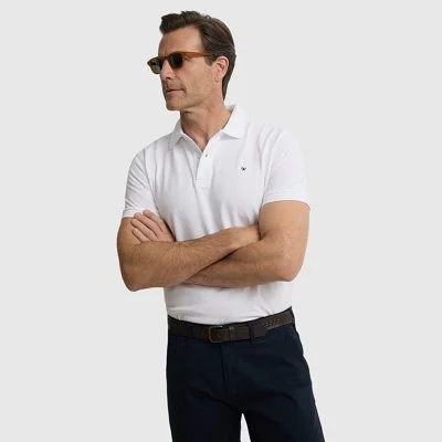 Polo Silbon Blanco Hombre