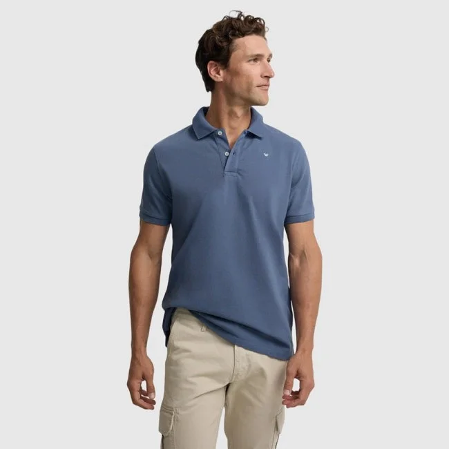 Polo Silbon Azul Hombre