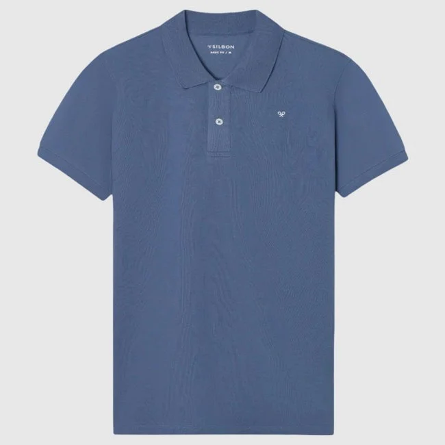 Polo Silbon Azul Hombre