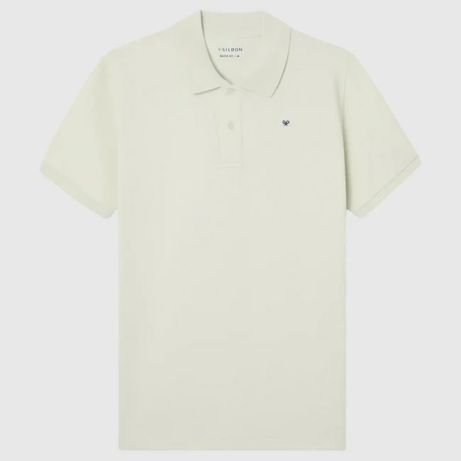 Polo Silbon Verde Hombre