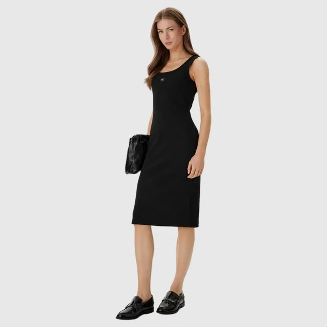 Vestido Calvin Klein Negro Mujer