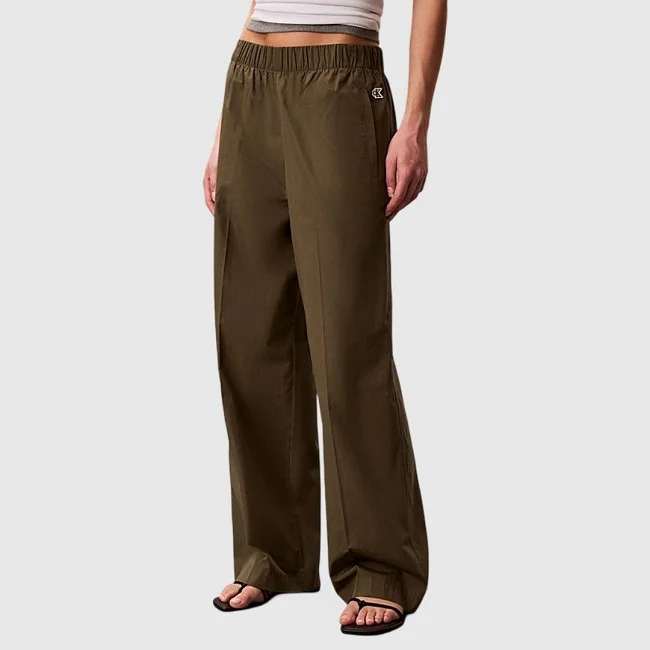 Pantalón Calvin Klein Kaki Mujer