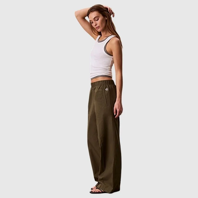 Pantalón Calvin Klein Kaki Mujer