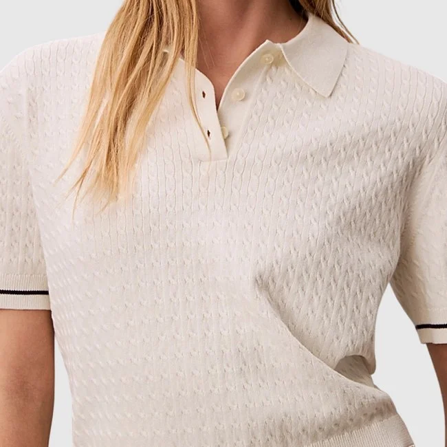 Jersey Calvin Klein Beige Mujer