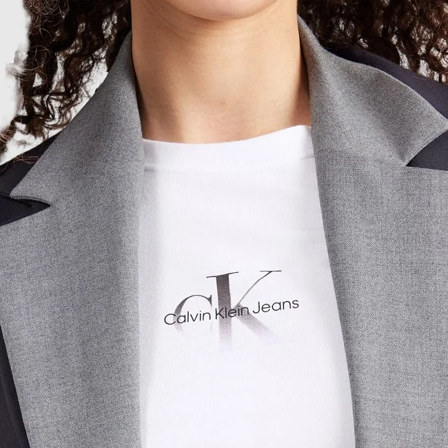 Camiseta Calvin Klein Blanca Mujer
