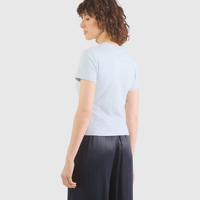 Camiseta Calvin Klein Azul Mujer