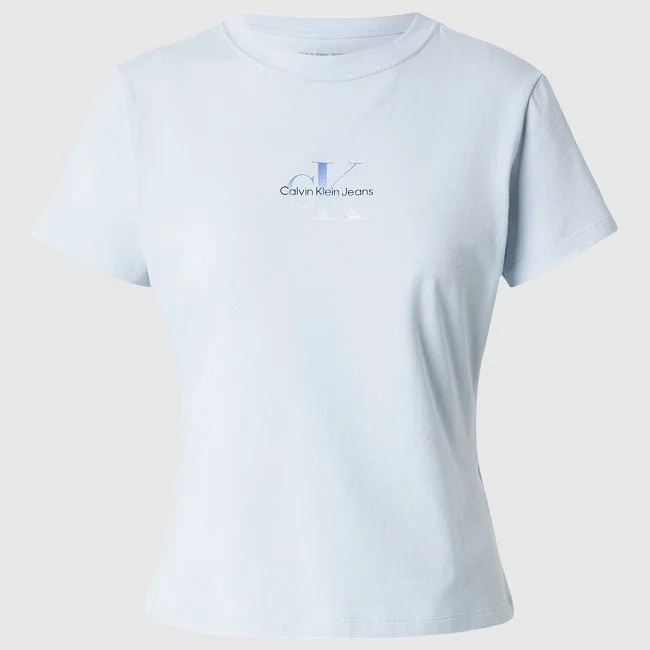 Camiseta Calvin Klein Azul Mujer