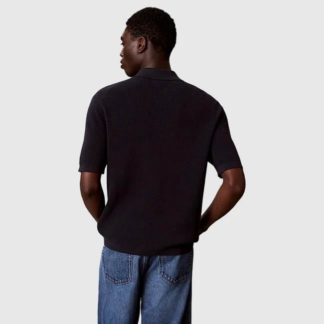 Polo Calvin Klein Azul Hombre