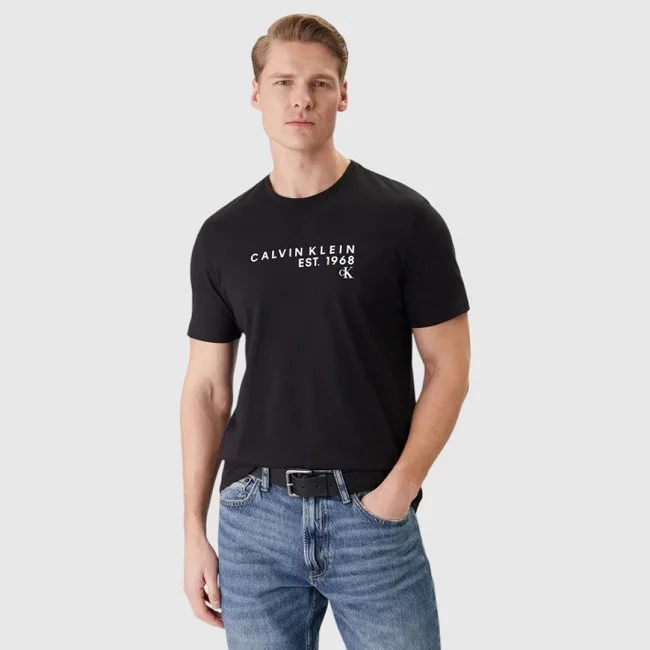 Camiseta Calvin Klein Negra Hombre